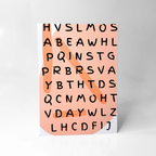 Birthday Card "Crossword"