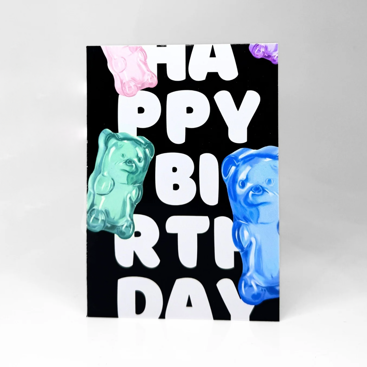 Birthday Card "Gummy Bears"