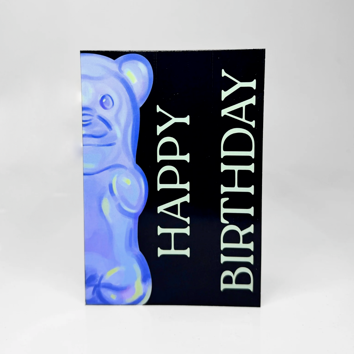 Birthday Card "Neon Bear"