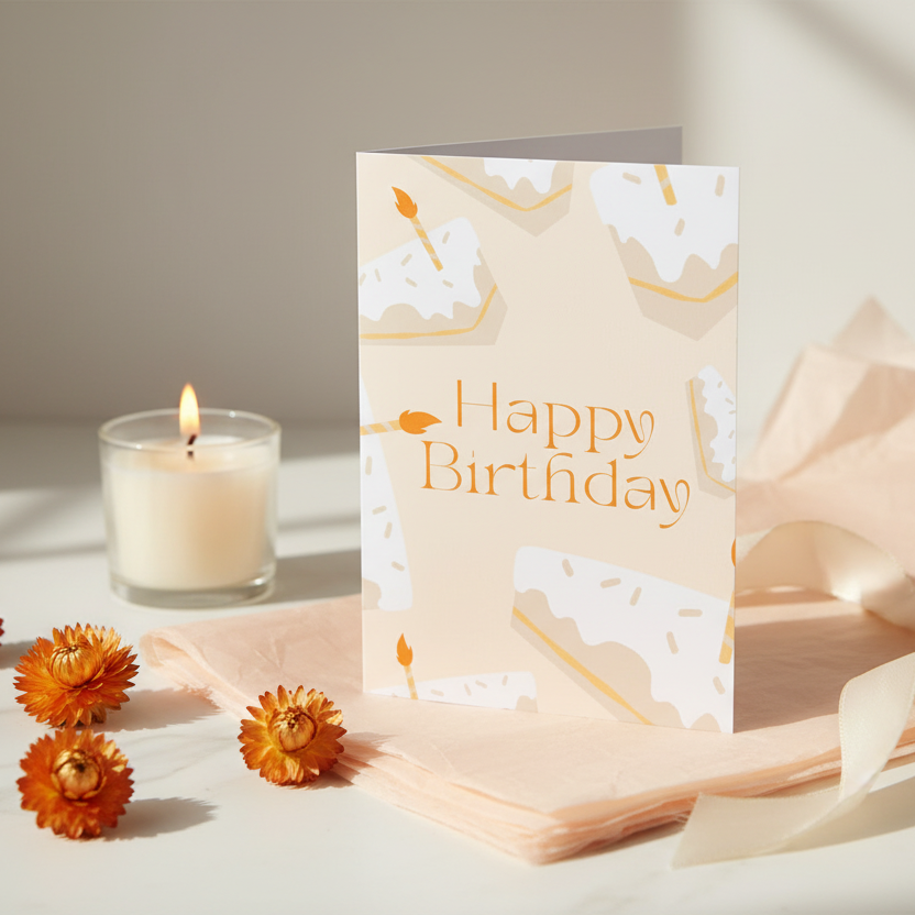 Birthday Card "Sweet Wish"