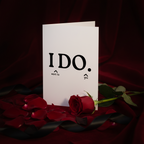 Картичка "I Do."