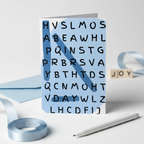 Birthday Card "Crossword"
