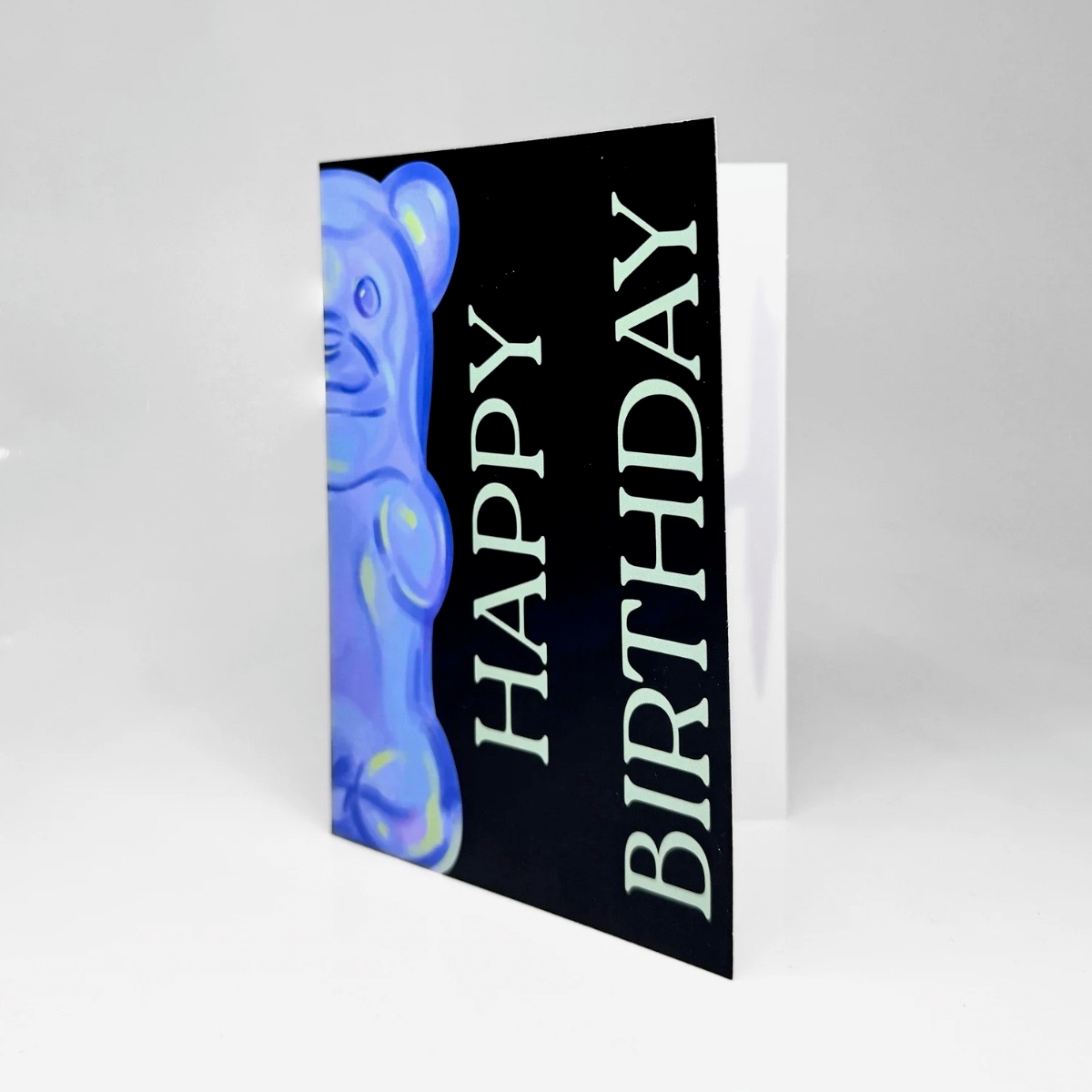 Birthday Card "Neon Bear"