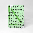 Birthday Card "Crossword"